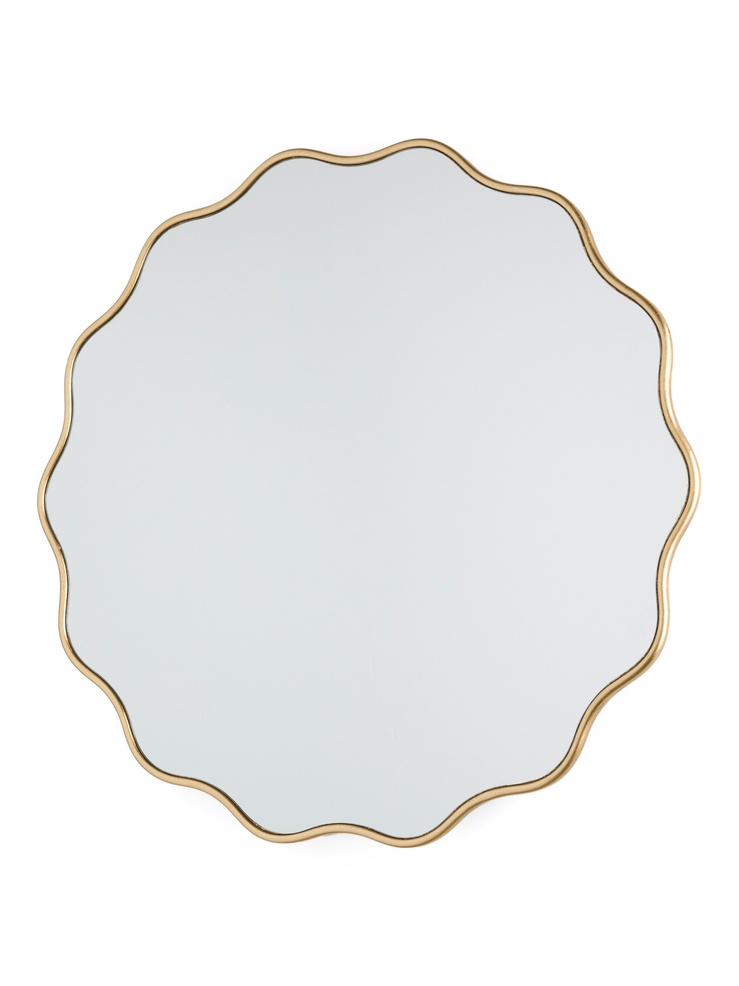 25in Round Scalloped Mirror | Pillows & Decor | Marshalls | Marshalls
