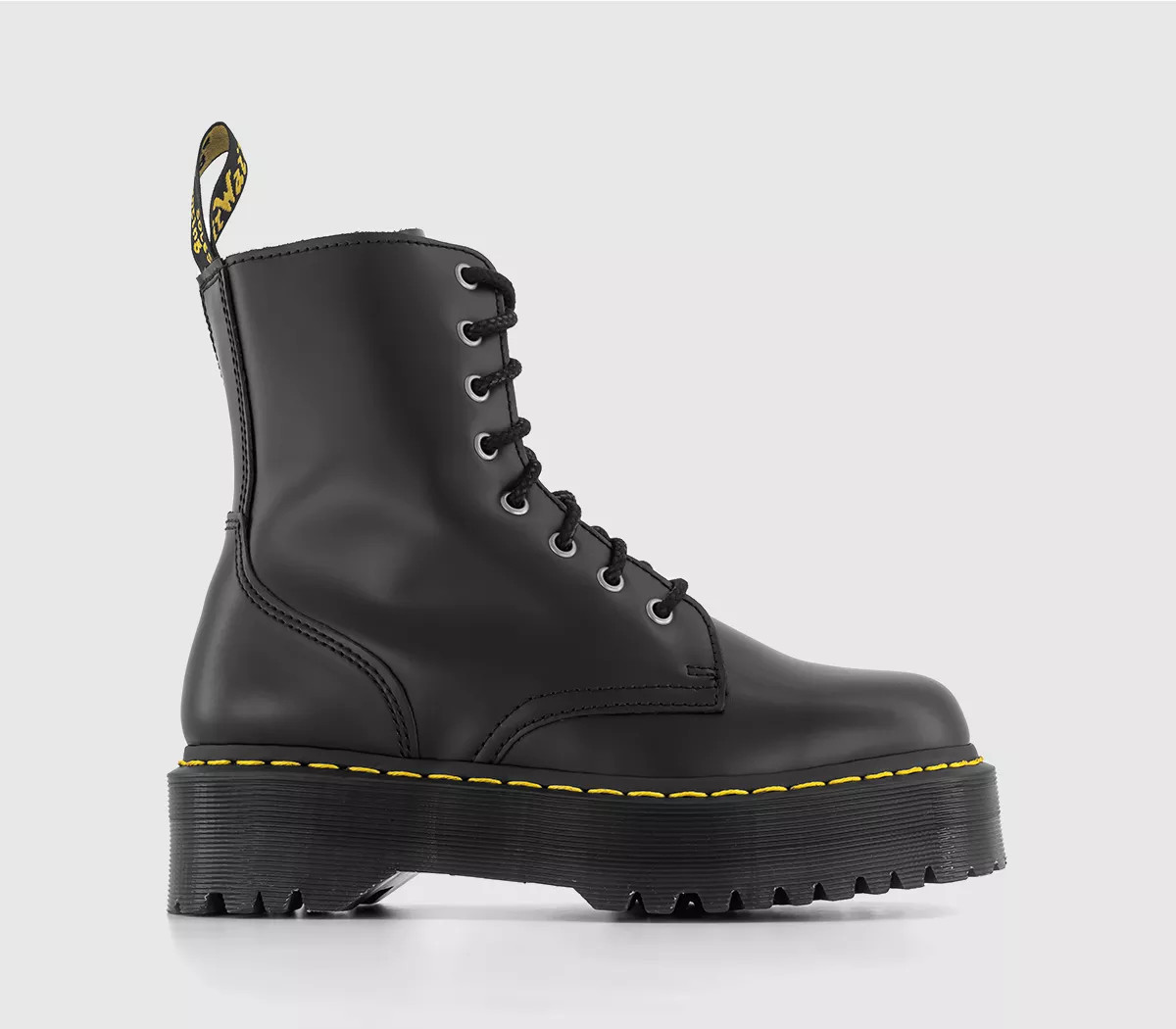 Dr. Martens
								Jadon 8 Eye Boots
								Black | OFFICE London (UK)