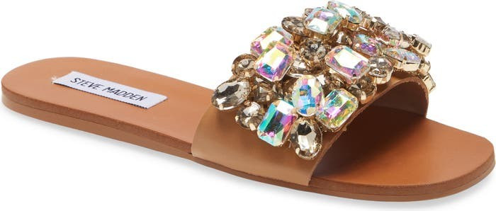 Brionna Embellished Slide Sandal | Nordstrom