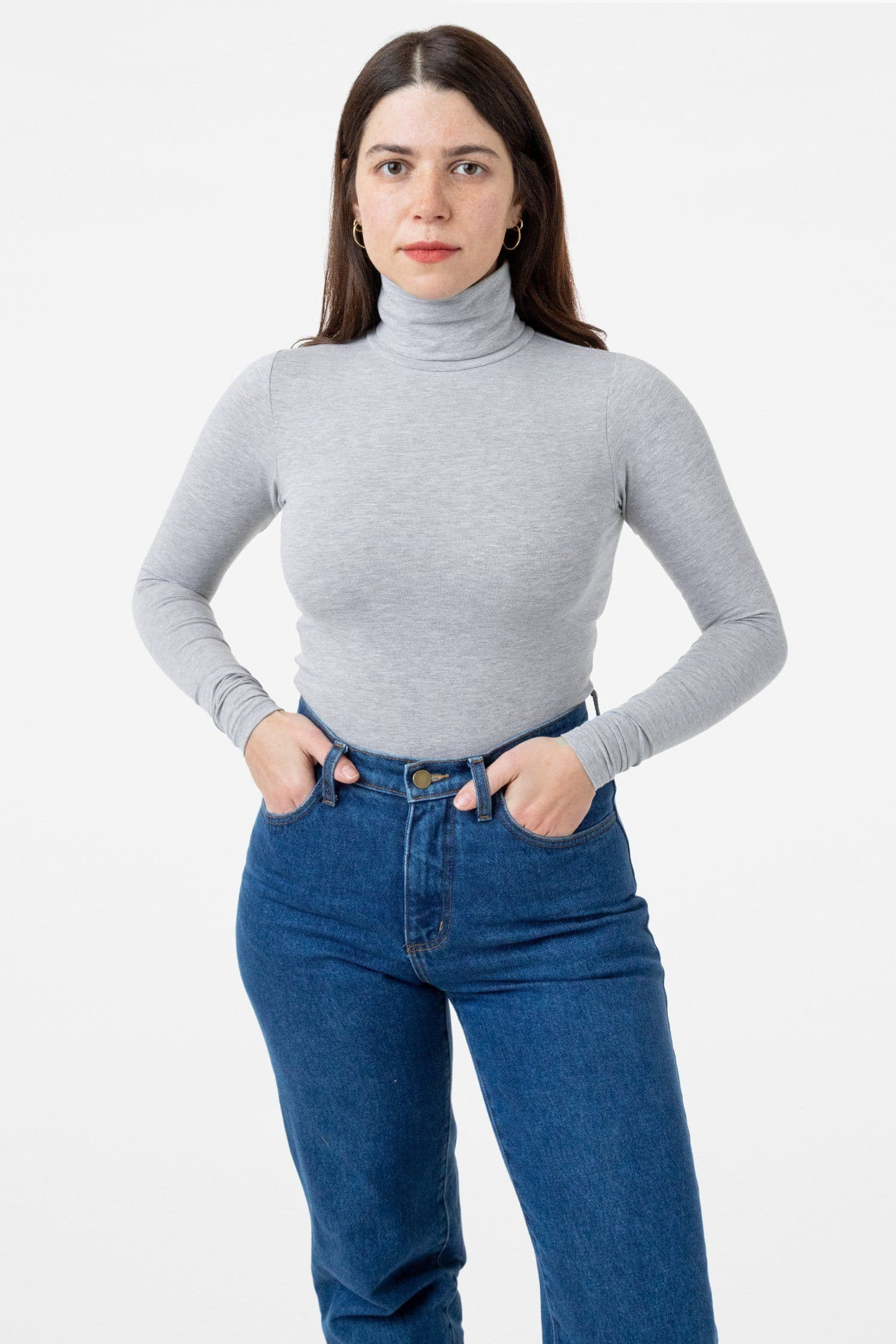 8306 - Cotton Spandex Turtleneck | Los Angeles Apparel