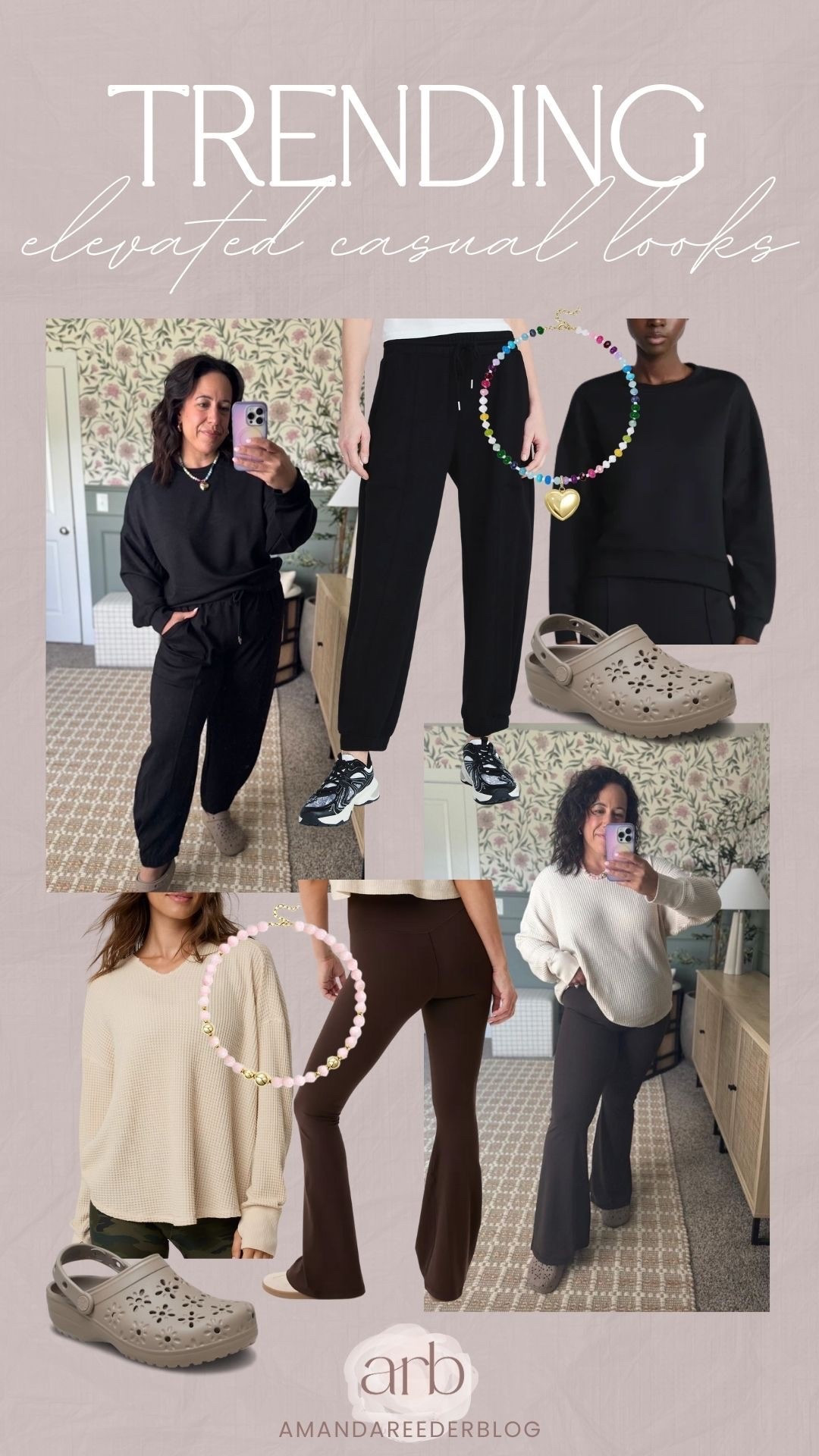 Trending: Elevated Casual Looks! Outfit inspo for elevated comfy lounging, travel fits, or just everyday wear! 

#LTKSeasonal #LTKMidsize #LTKFindsUnder50