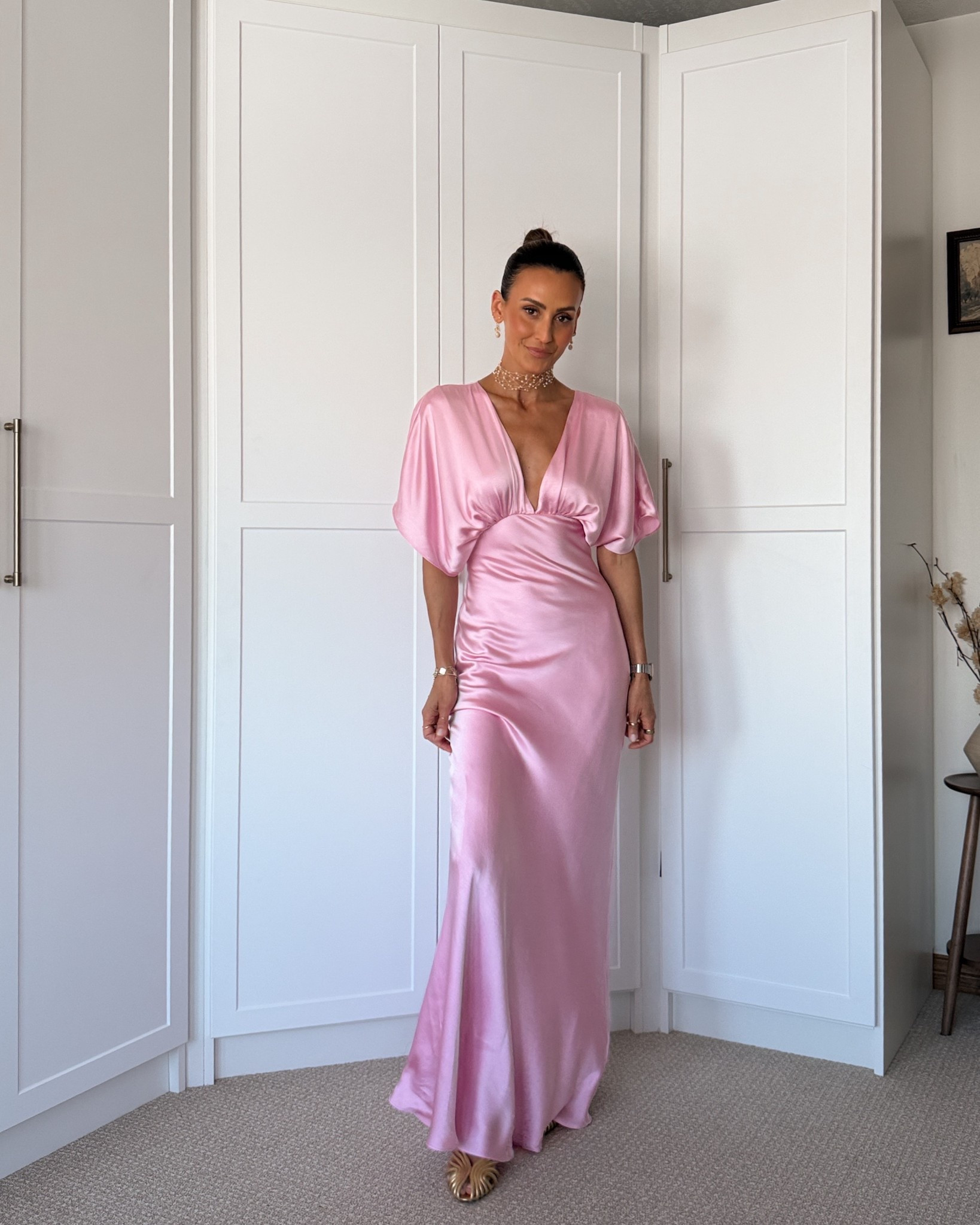 I’m loving this silhouette - the pink is perfect for Valentine’s Day but it comes in 16 colors ! Size xs - you can wear it for a party, Galentine’s, 

#LTKgrwm #LTKootd #LTKWedding