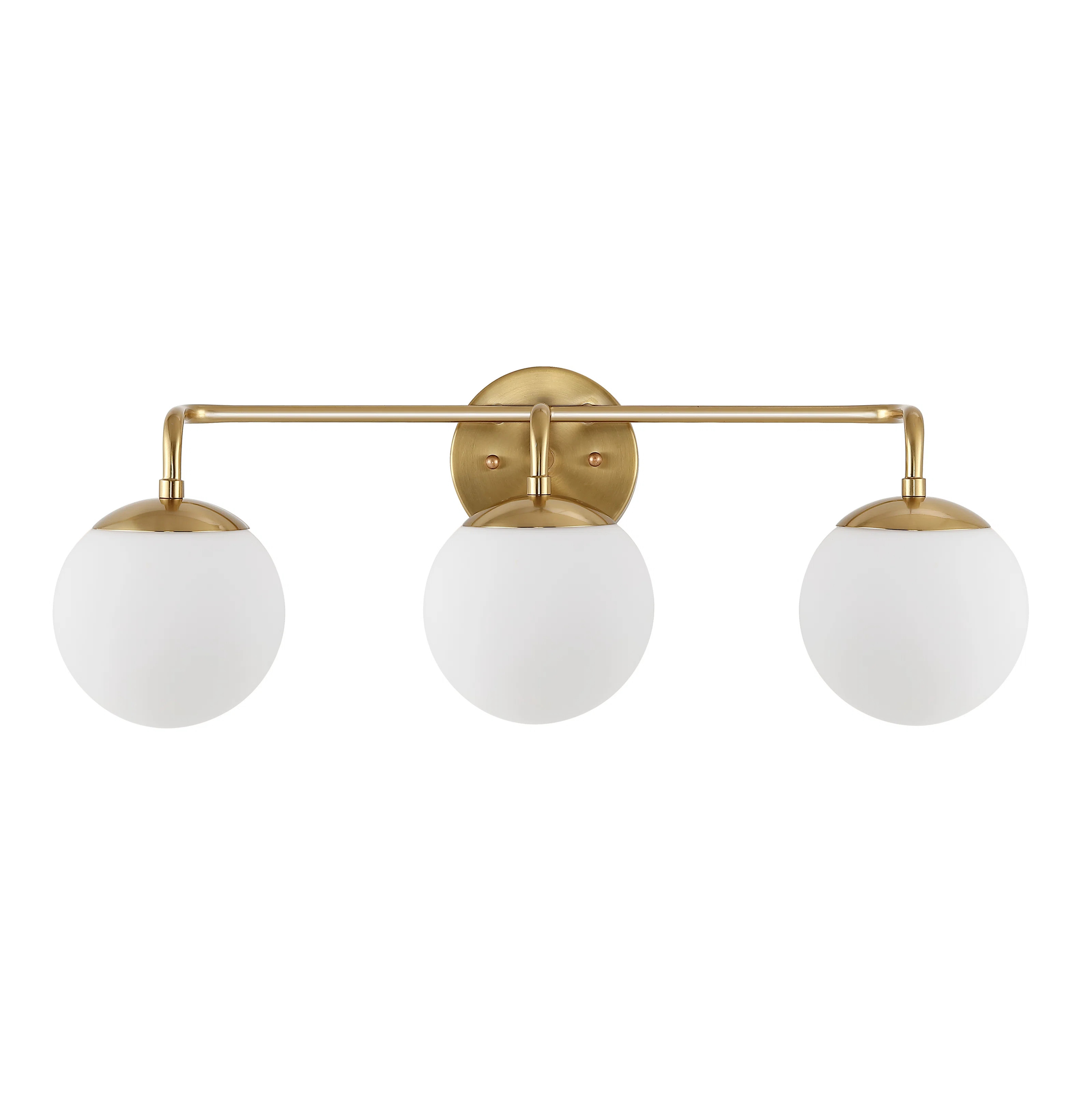 Louis Parisian Globe 3-Light Modern Contemporary LED Vanity | Wayfair North America