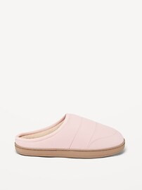 Fleece-Lined Quilted Slippers for Women | Old Navy (US)
