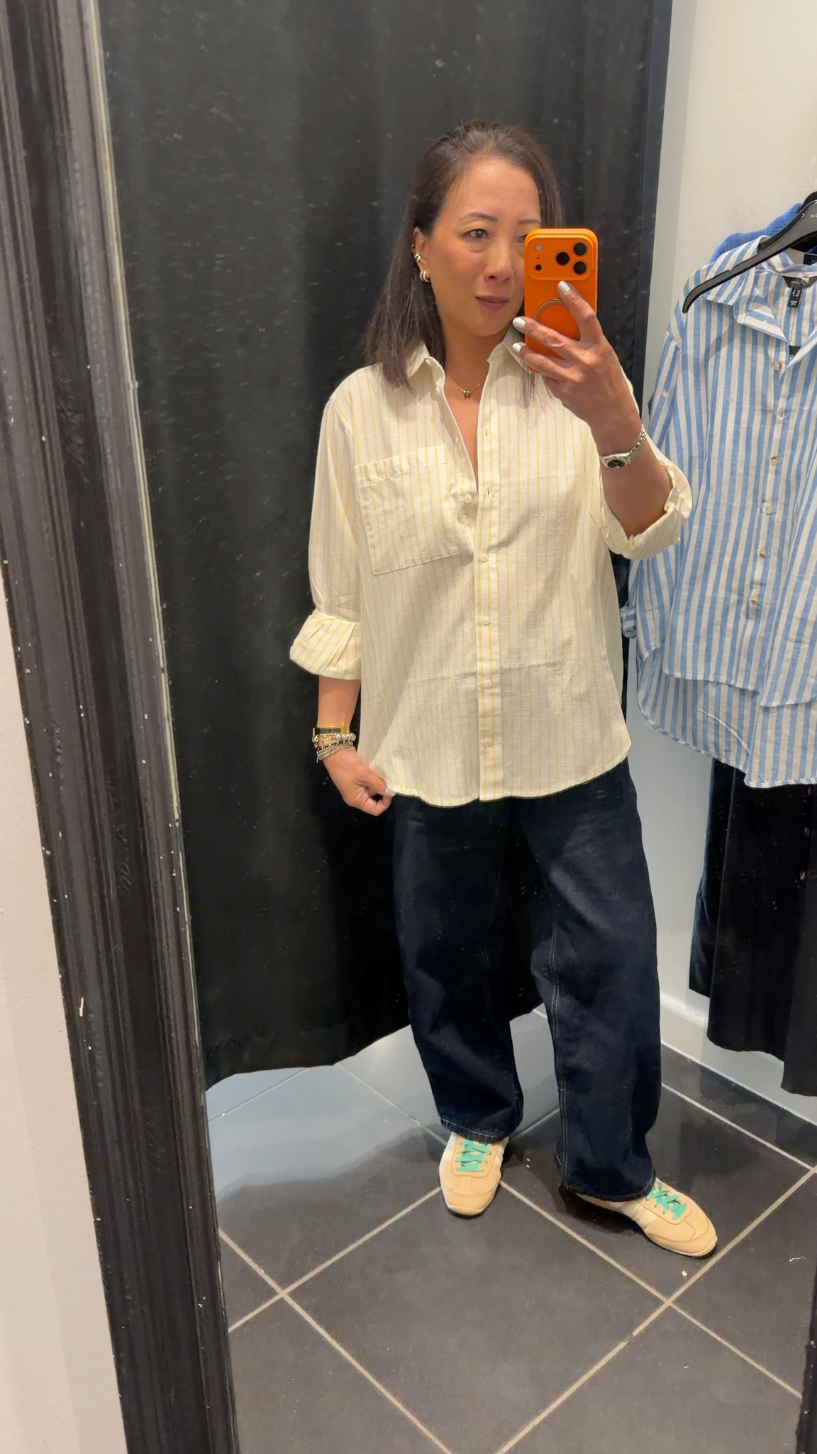 Perfect summery casual shirt 💛 so wear uk6 as it’s very generous 

#LTKsale #LTKspring