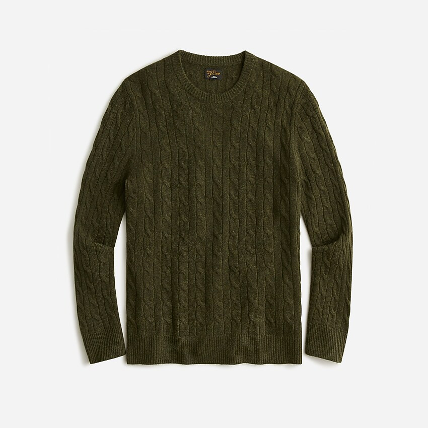 Cashmere cable-knit sweater | J. Crew US