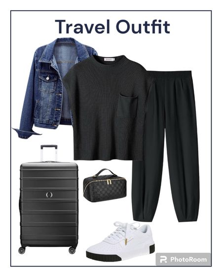 Travel outfit. Lounge wear. 

#traveloutfit

#LTKtravel