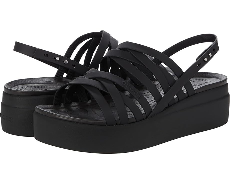 Crocs Brooklyn Strappy Low Wedge | Zappos