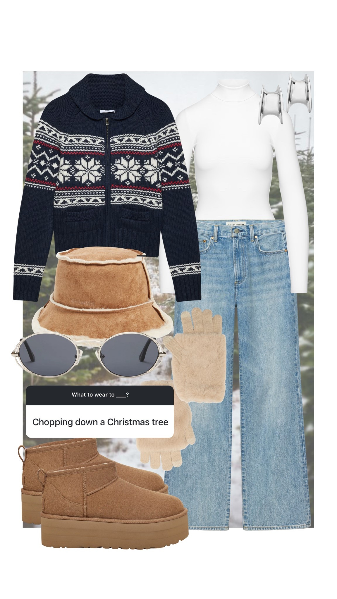 What to wear; chopping down a Christmas tree
#kathleenpost

Holiday outfit, holiday fashion, festive outfit

#LTKSeasonal #LTKHoliday #LTKCyberWeek