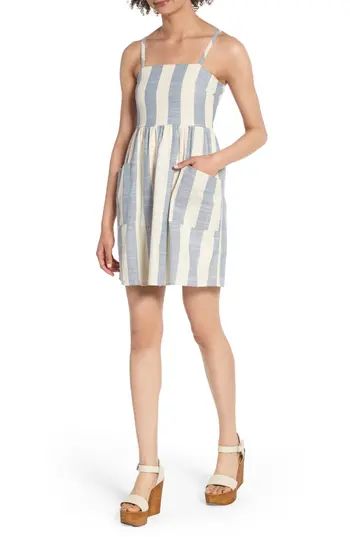 Women's Bp. Stripe Cotton Sundress | Nordstrom