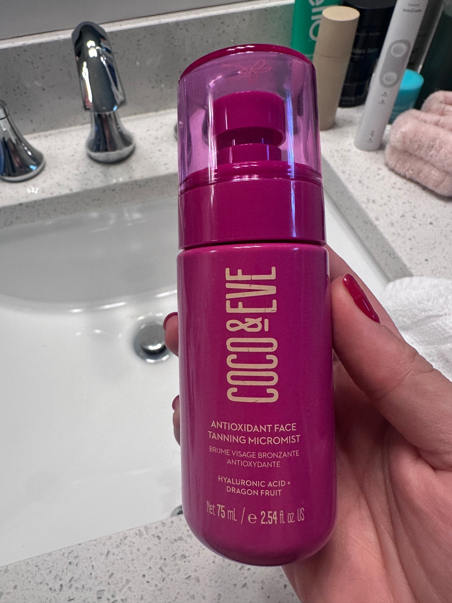 Loving this facial tanning mist! Sprays nice and light and gives such a nice summertime glow! 😍✨

#LTKBeauty #LTKTravel