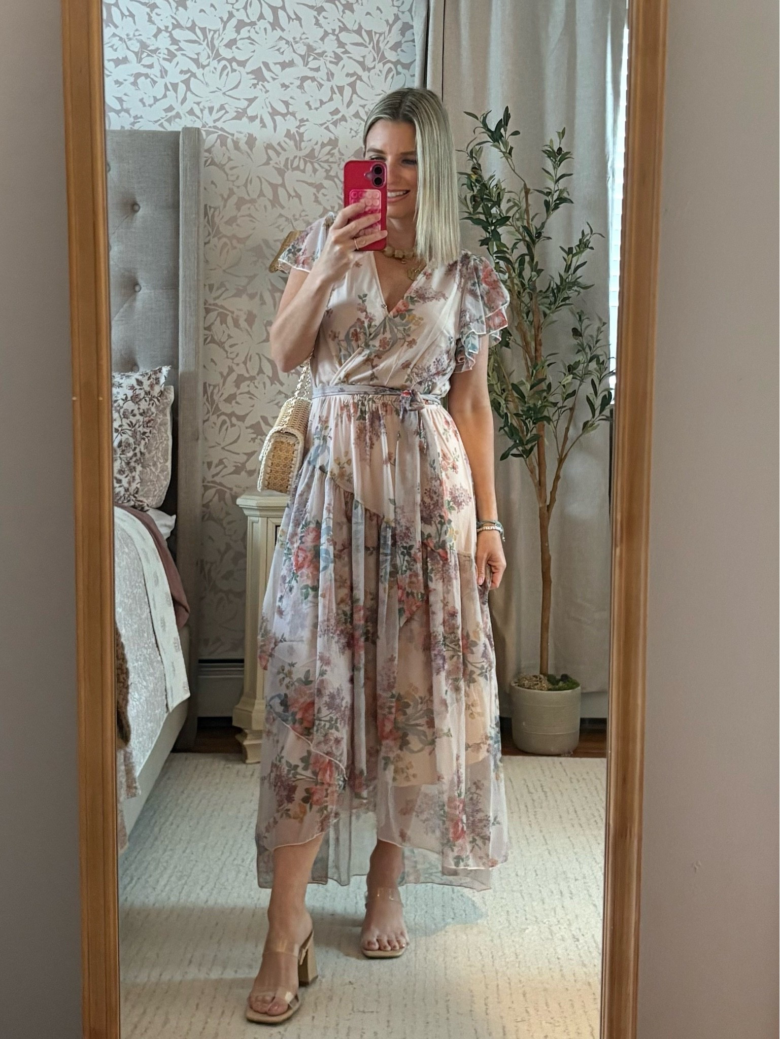 Absolutely stunning wedding guest, special occasion dress dress option! 

Wearing a size small/ fit is great.

#LTKootd #LTKPetite #LTKWedding
