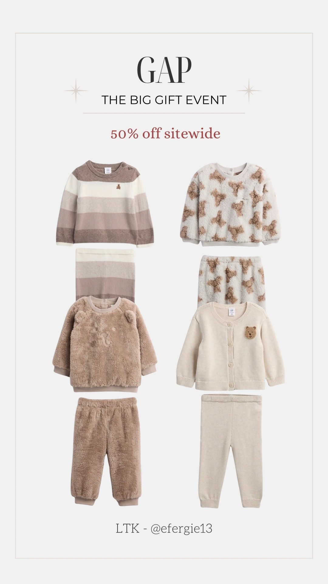 The Big Gift Event: 50% off your purchase — includes sale!

#LTKSaleAlert #LTKHoliday #LTKBaby