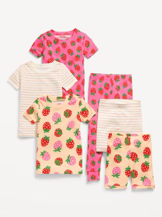 Unisex Snug-Fit 6-Piece Pajama Set for Toddler &amp; Baby | Old Navy (US)