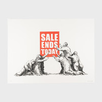 BanksySale Ends (v2) Banksy Signed limited edition print2017
