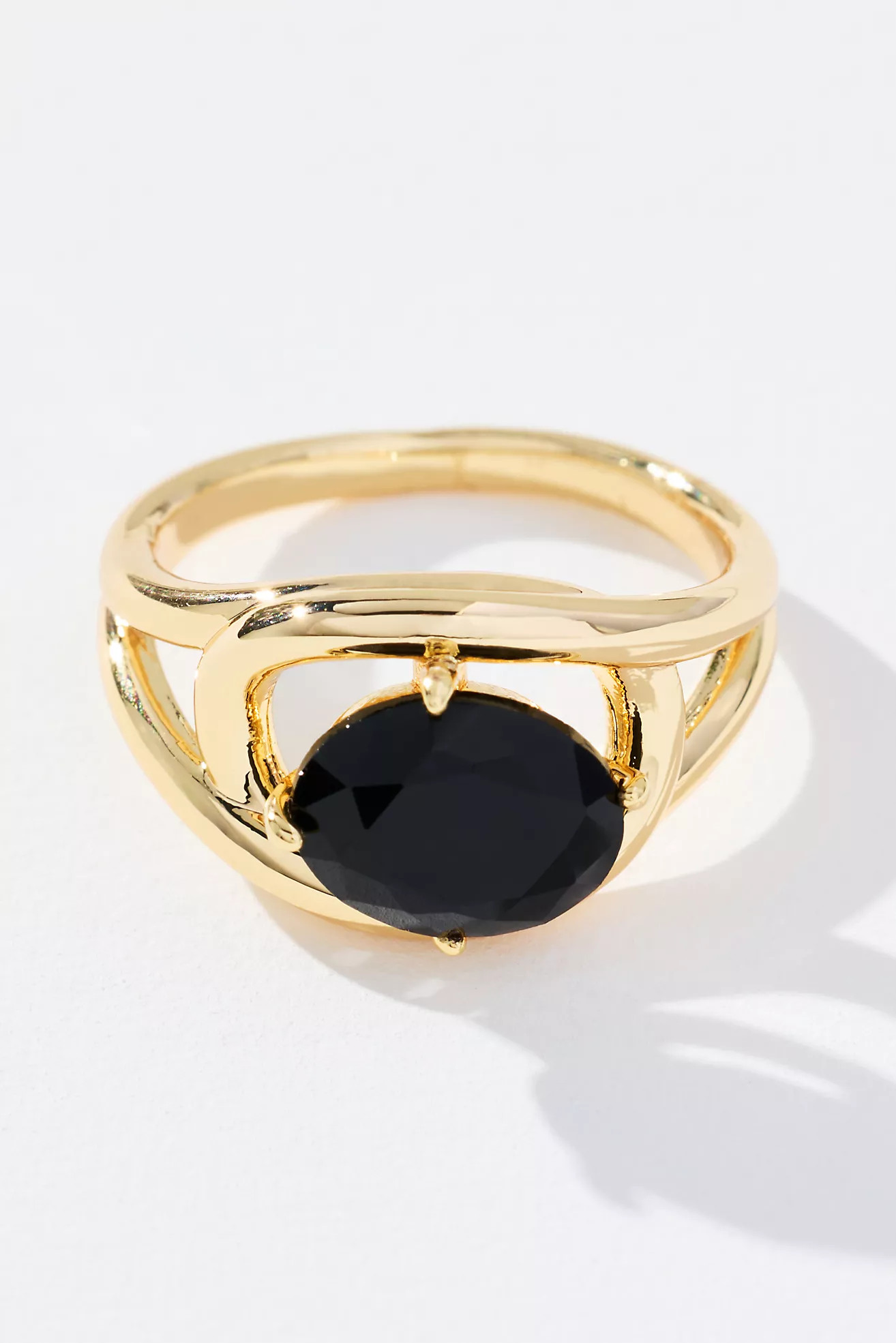 Large Stone Cocktail Ring | Anthropologie (US)