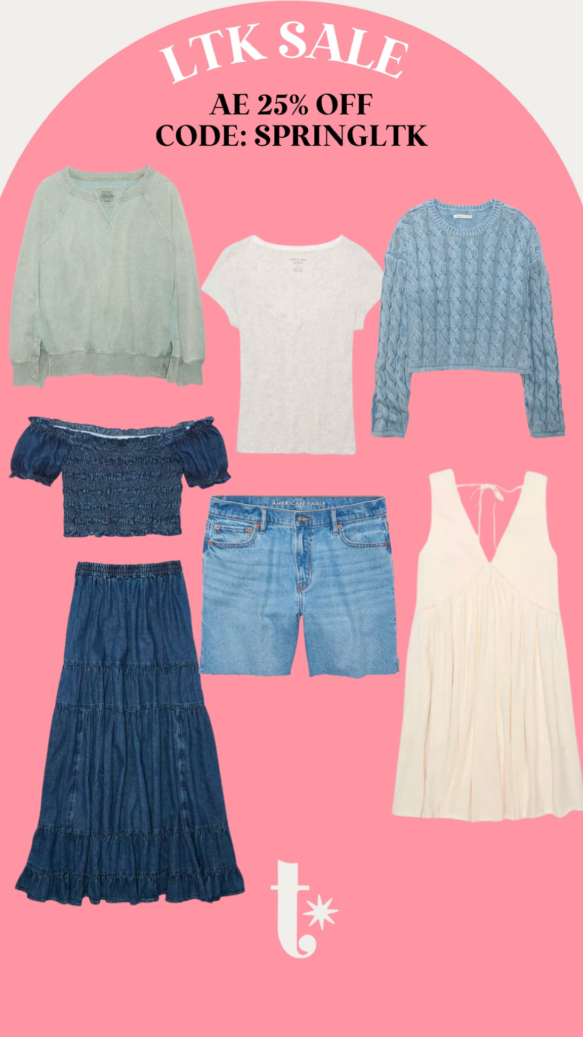 American eagle LTK spring sale picks

#LTKSpringSale #LTKfindsunder50 #LTKmidsize