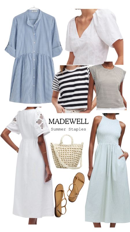 Summer Staples from Madewell! 

Summer Tees White Dress Summer Dress Maxi Midi Dress Stripes Memorial Day

#LTKFindsUnder100 #LTKxMadewell #LTKFindsUnder50
