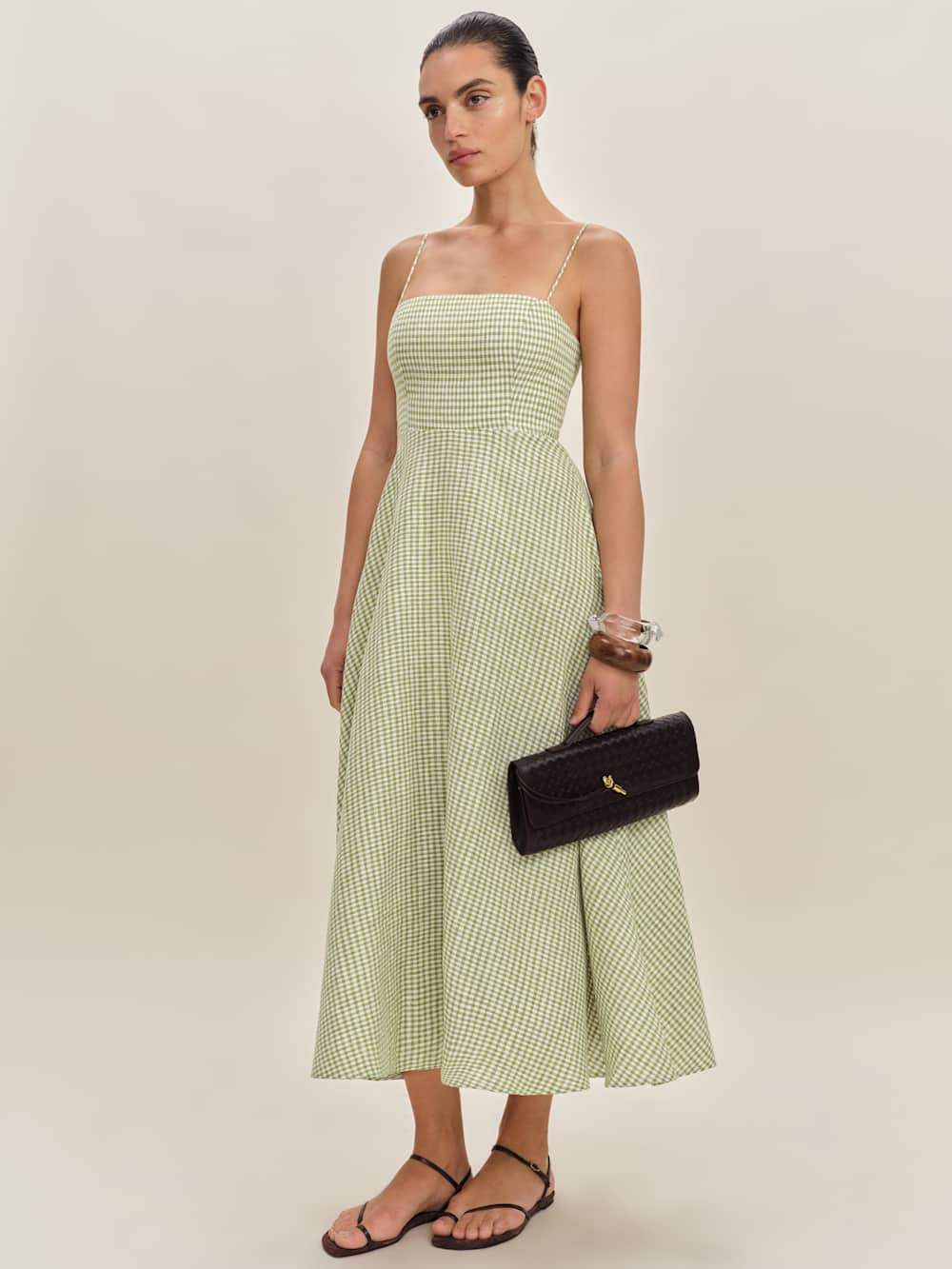 Monette Linen Dress | Reformation (Global)