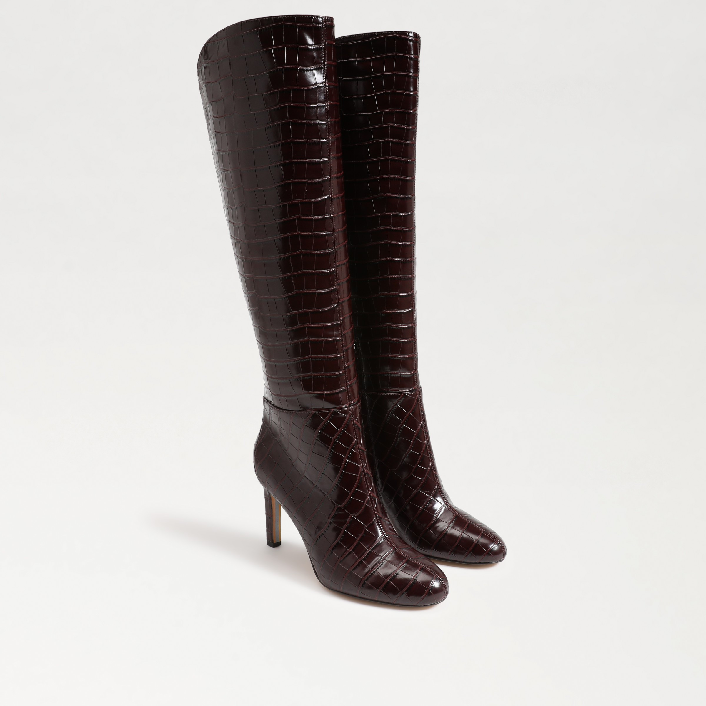 Sam Edelman Shauna Tall Boot Port Wine 5.0 | Sam Edelman CA