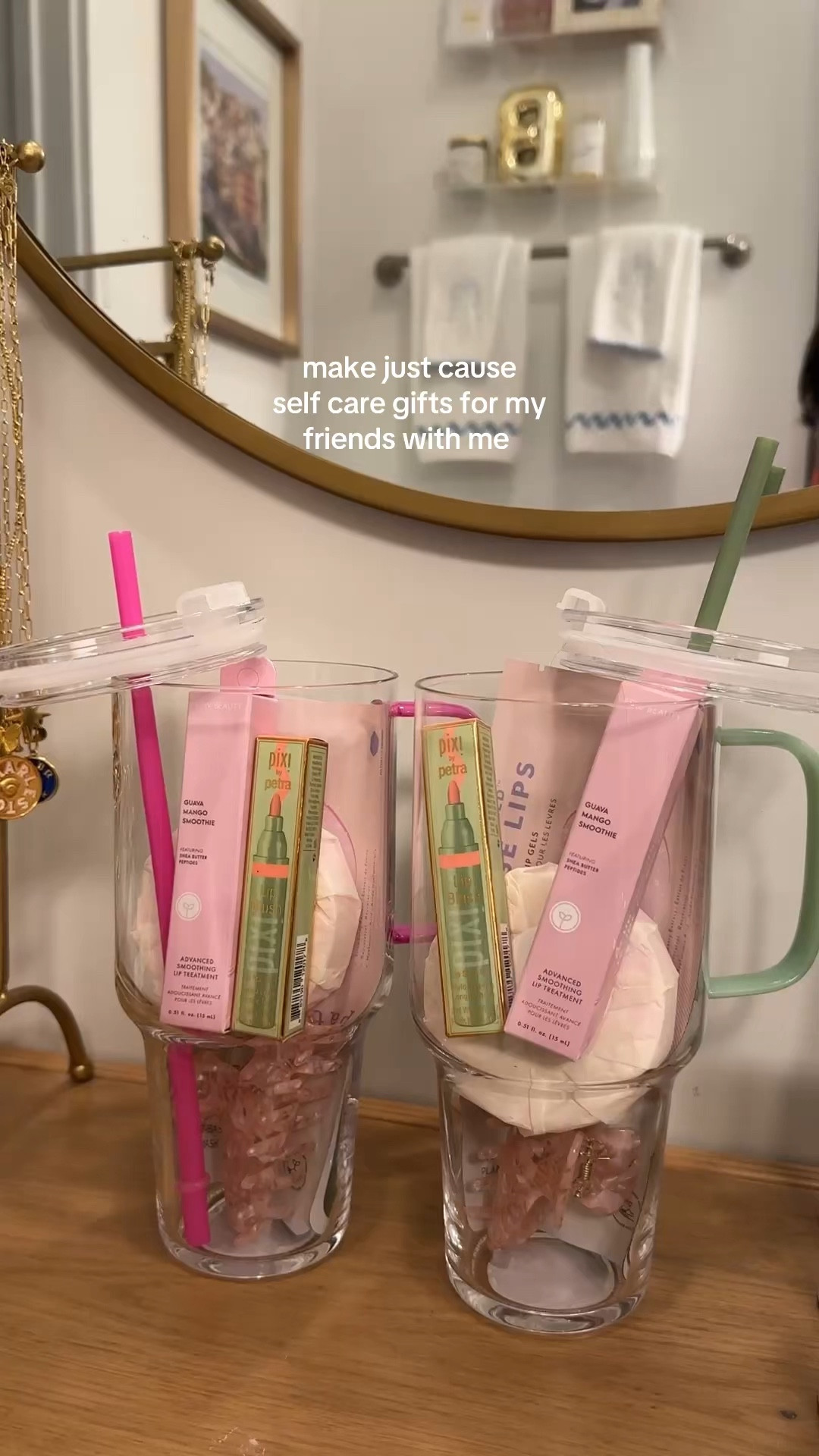 everything I put in my self care cup gifts for my friends ✨🫶🏼💋 

#LTKFindsUnder50 #LTKBeauty #LTKWatchNow