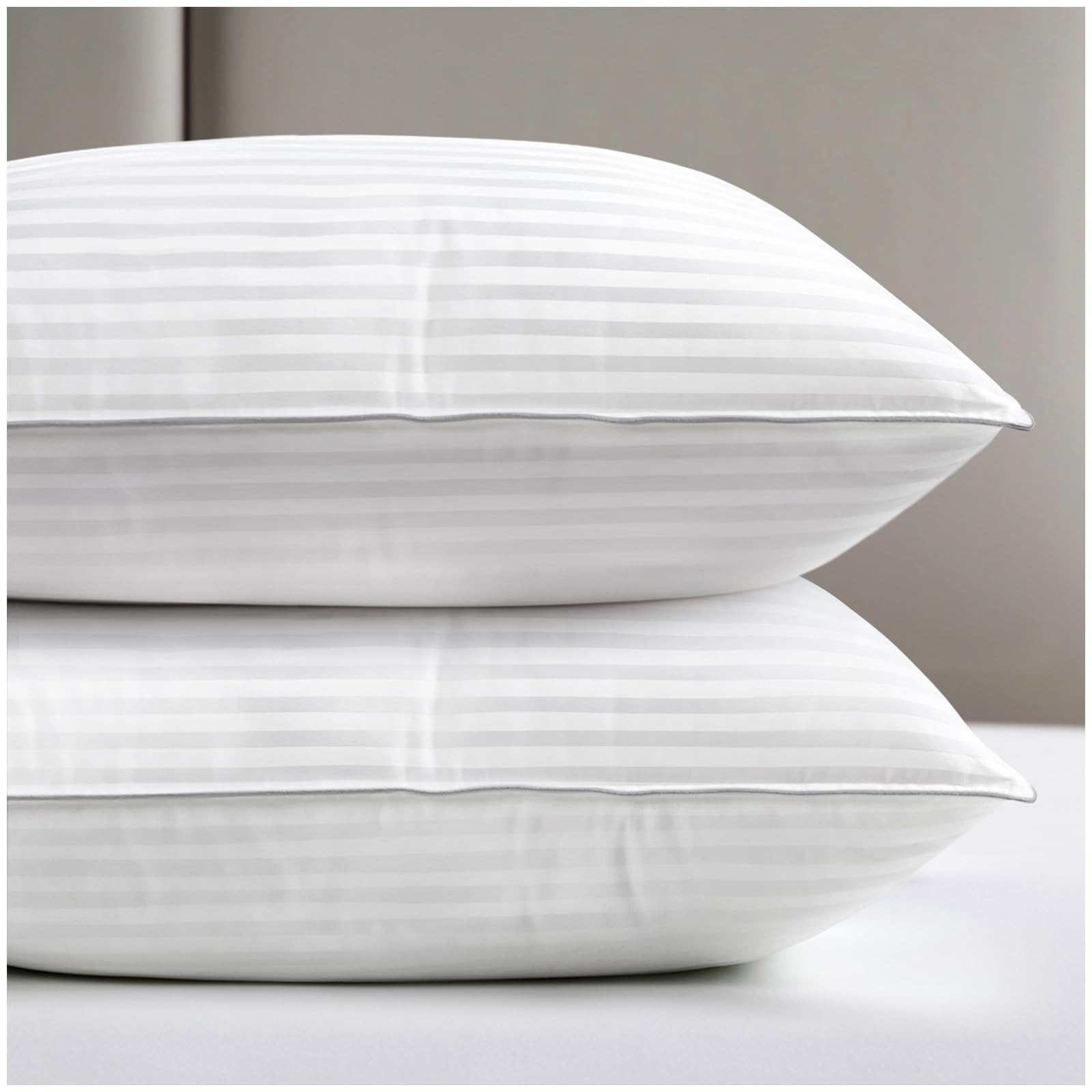 viewstar Bed Pillows King Size Set of 2, Hotel Collection, Down Alternative Big Pillow for Back, ... | Amazon (US)