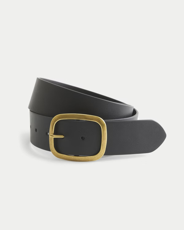 Women's Vegan Leather Belt | Women's Accessories & Shoes | HollisterCo.com | Hollister (US)