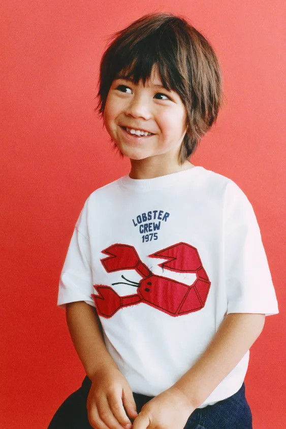 LOBSTER PATCH T-SHIRT | Zara US