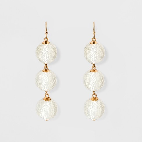 SUGARFIX by BaubleBar Triad Ball Drop Earrings | Target