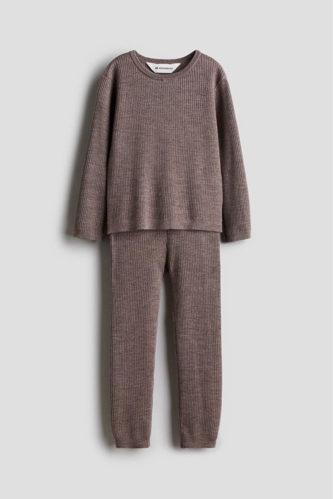 Our favorite wool set from H&M! 