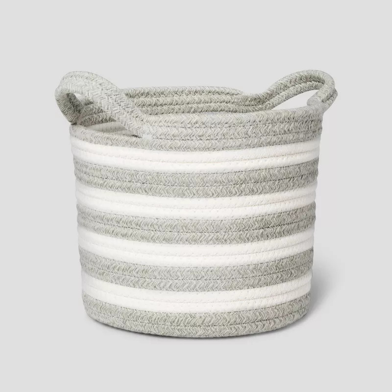 Coiled Rope Stripe Basket - Pillowfort™ | Target