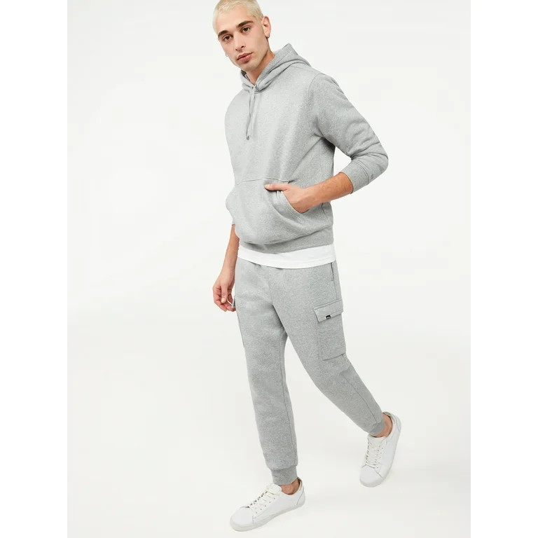 Free Assembly Men's Fleece Hoodie - Walmart.com | Walmart (US)
