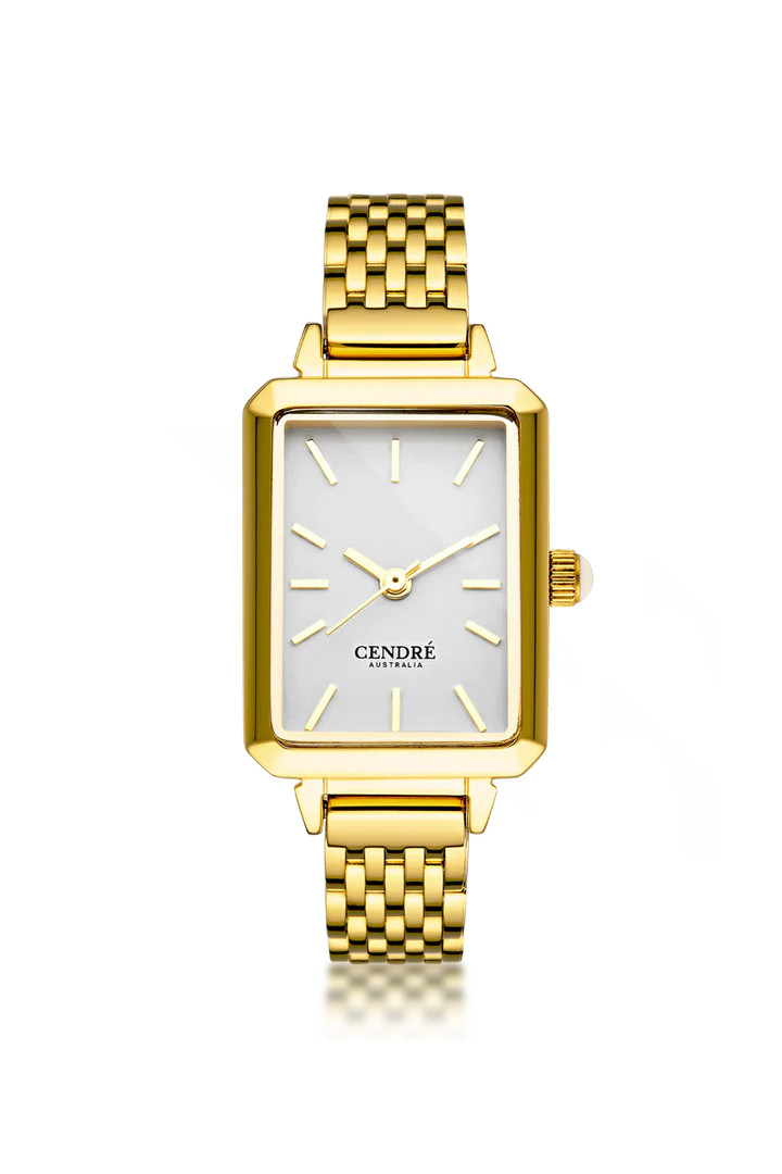 Mason Watch | White | 18K Gold | Cendre
