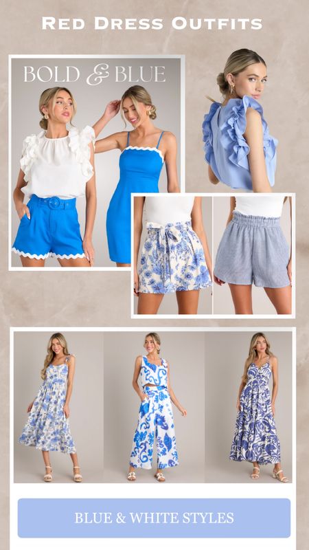 White and blue outfits from the Red Dress boutique. 




Spring outfits, summer outfits, Memorial Day outfits, 4th of July outfits 

#LTKparties #LTKfindsunder100 #LTKSeasonal