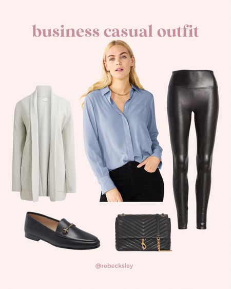 Business casual outfit great for an in-office day or work conference
 

#LTKworkwear #LTKcurves #LTKmidsize