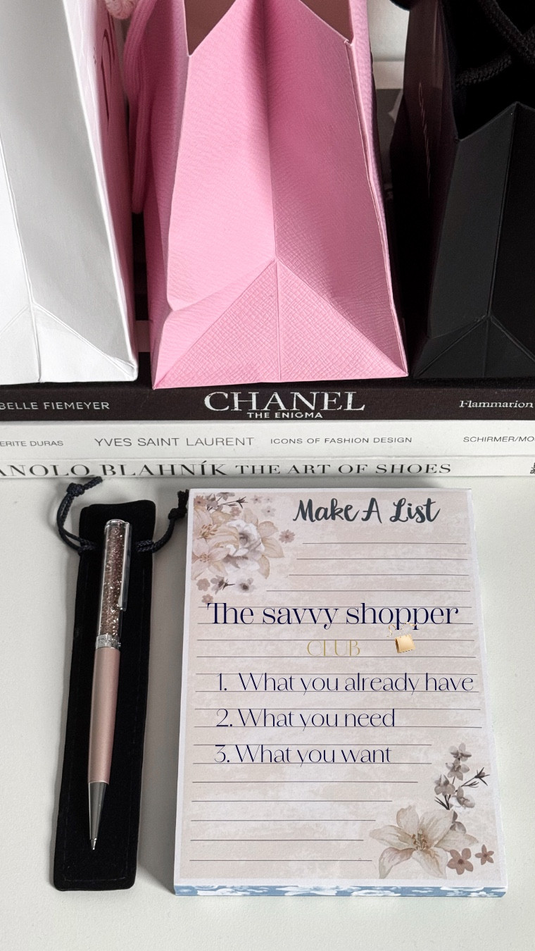 On today’s episode of The Savvy Shopper Club I’m telling you all about the 3 lists that you need to make for a successful shopping experience!

#thesavvyshopperclub #savvyshopper #smartshopping #shoppingtips

#LTKpetite #LTKstyletip