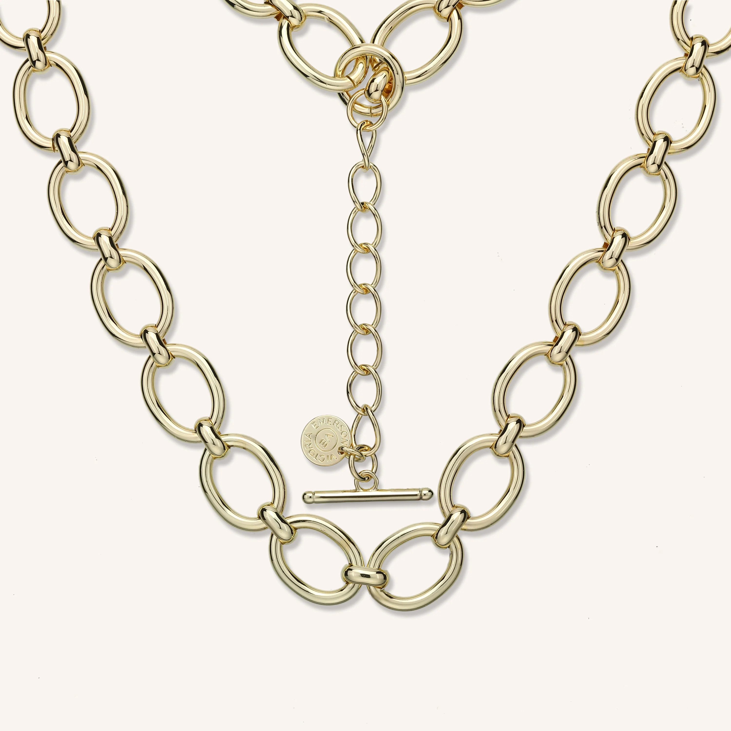 Oversized Toggle Necklace | Victoria Emerson