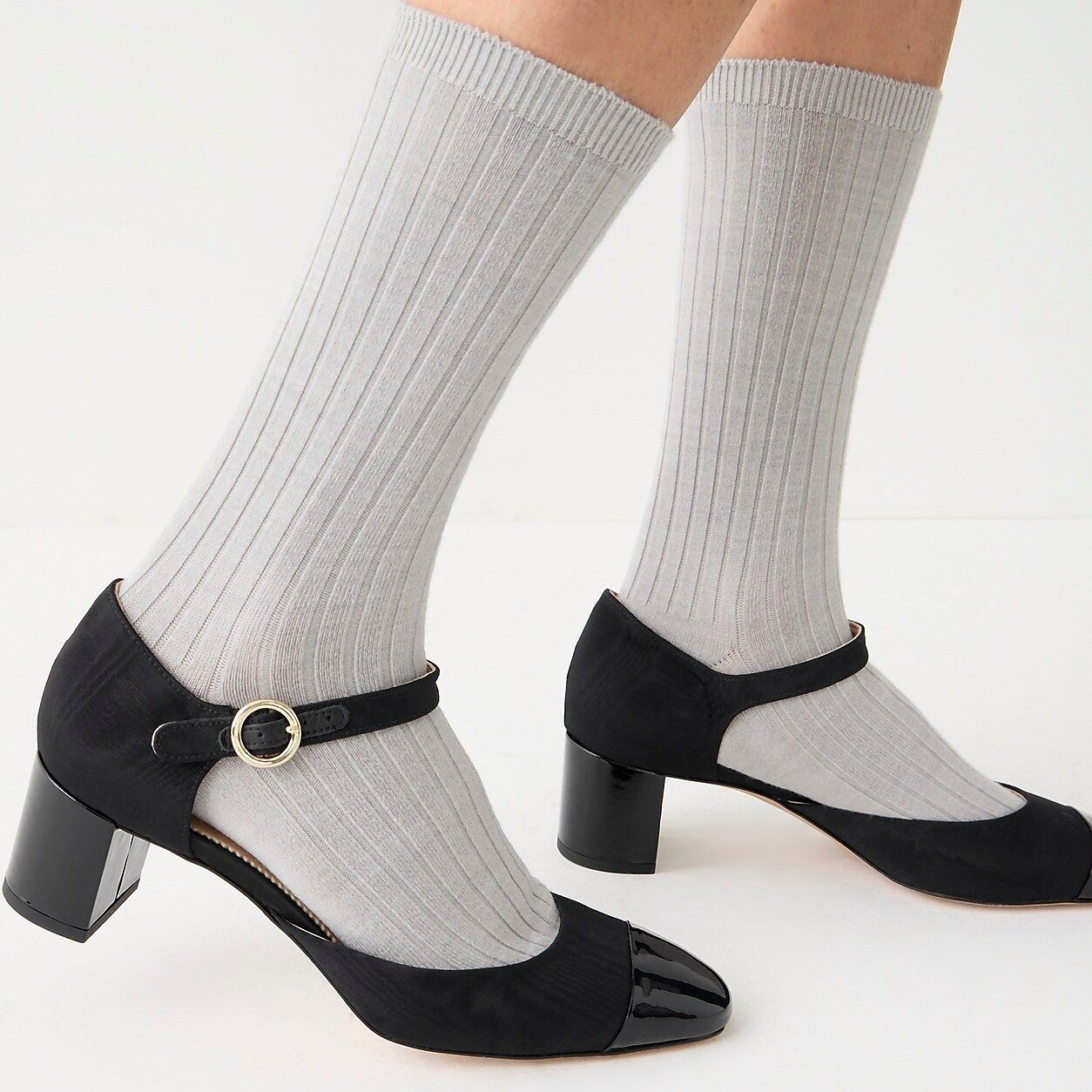 Millie ankle-strap heels in Italian leather | J.Crew US