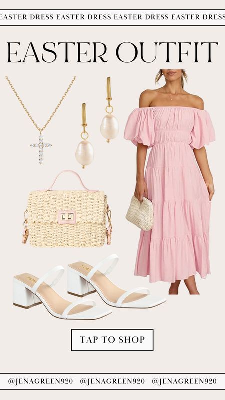 Easter Outfit | Easter Dress | Easter Look | Spring Dress | Spring Dresses 

#LTKSeasonal #LTKunder50 #LTKunder100