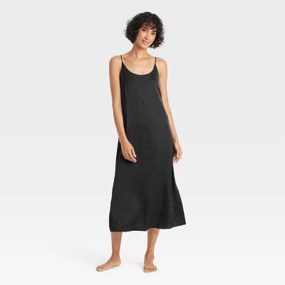 Women's Satin Pajama Chemise - Auden™ | Target