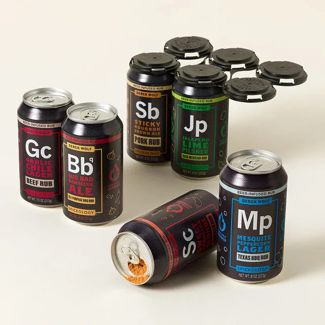 Beer Infused Rubs 6 Pack | UncommonGoods
