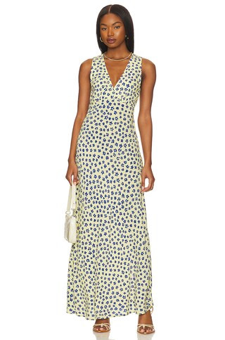 FAITHFULL THE BRAND Acacia Midi Dress in Gita Floral from Revolve.com | Revolve Clothing (Global)