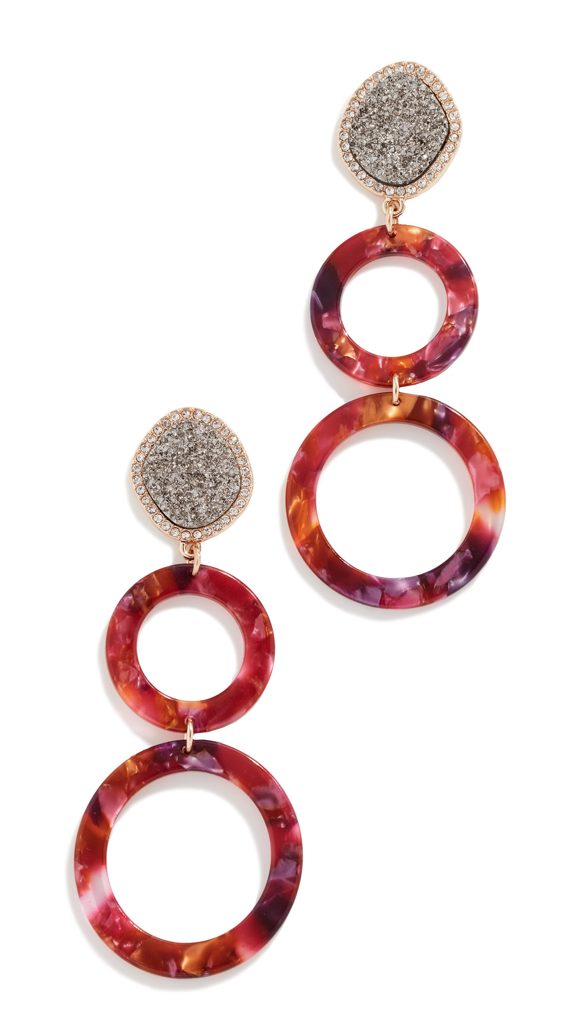 BaubleBar Destine Resin Drop Earrings | Shopbop