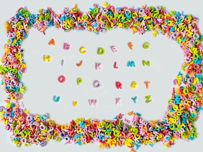 Colorful edible school enrollment Letters Sprinkles- Sugar decoration for the start of school - A... | Amazon (US)