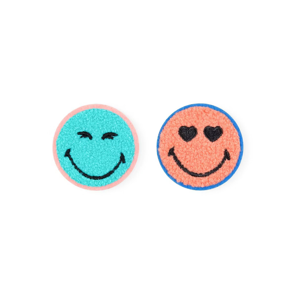 Yoobi SmileyWorld 2pk Sticker Patches Smiley | Target