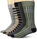 Amazon Essentials Men's 5-Pack Patterned Dress Socks | Amazon (US)