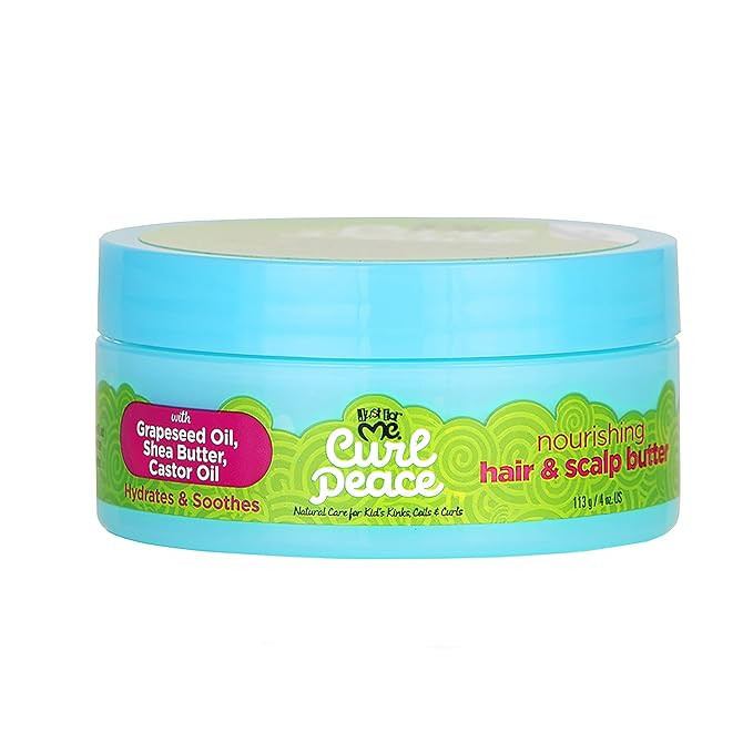 Just For Me Curl Peace Nourishing Hair & Scalp Butter - Hydrates & Soothes, Contains Grapeseed Oi... | Amazon (US)