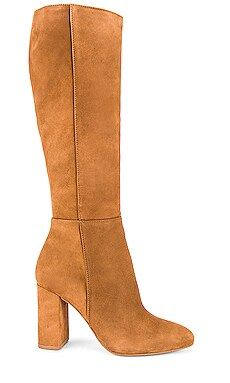 Steve Madden Ninny Boot in Camel Suede from Revolve.com | Revolve Clothing (Global)