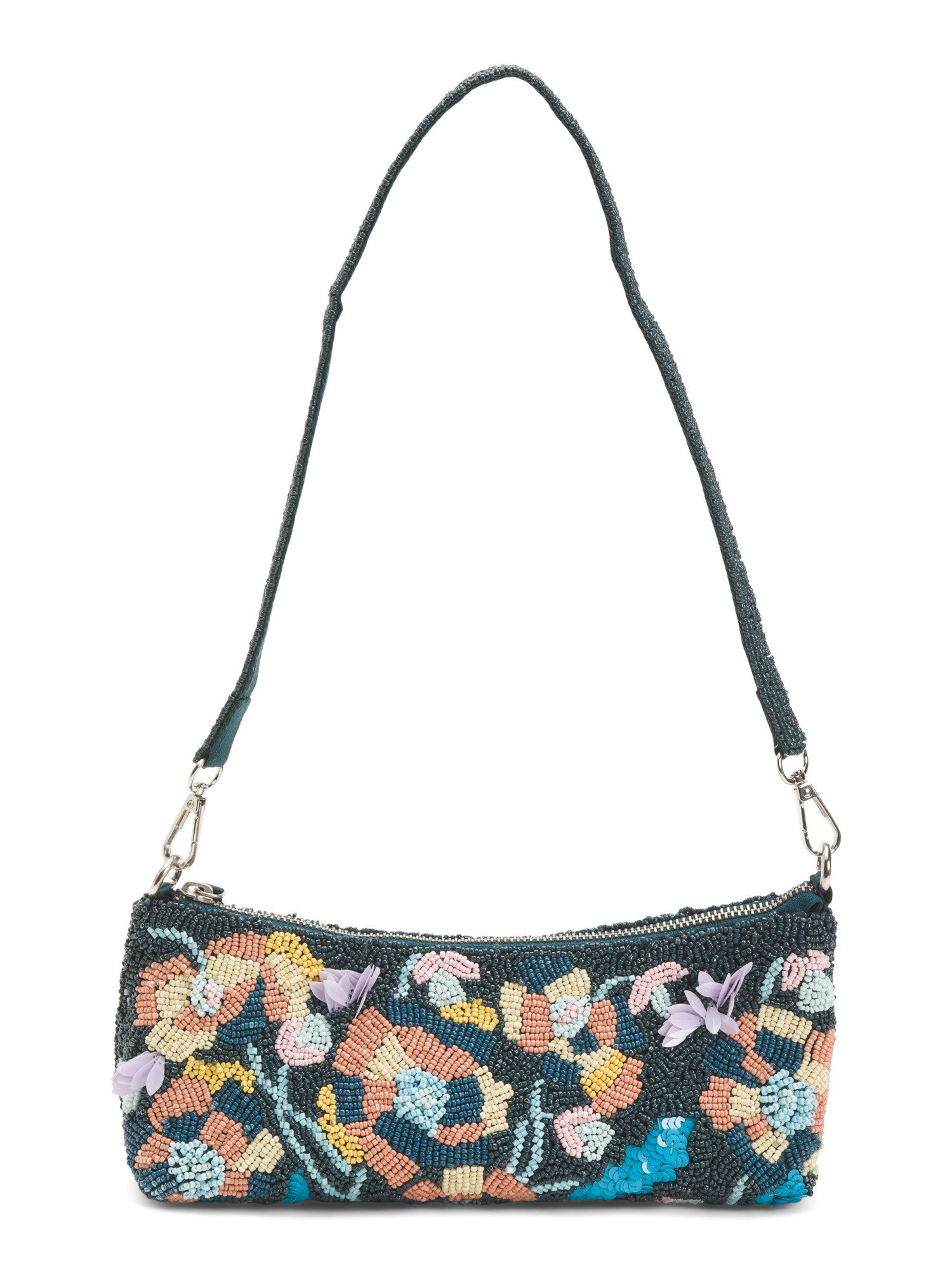 Beaded Wild Flower Bag | TJ Maxx