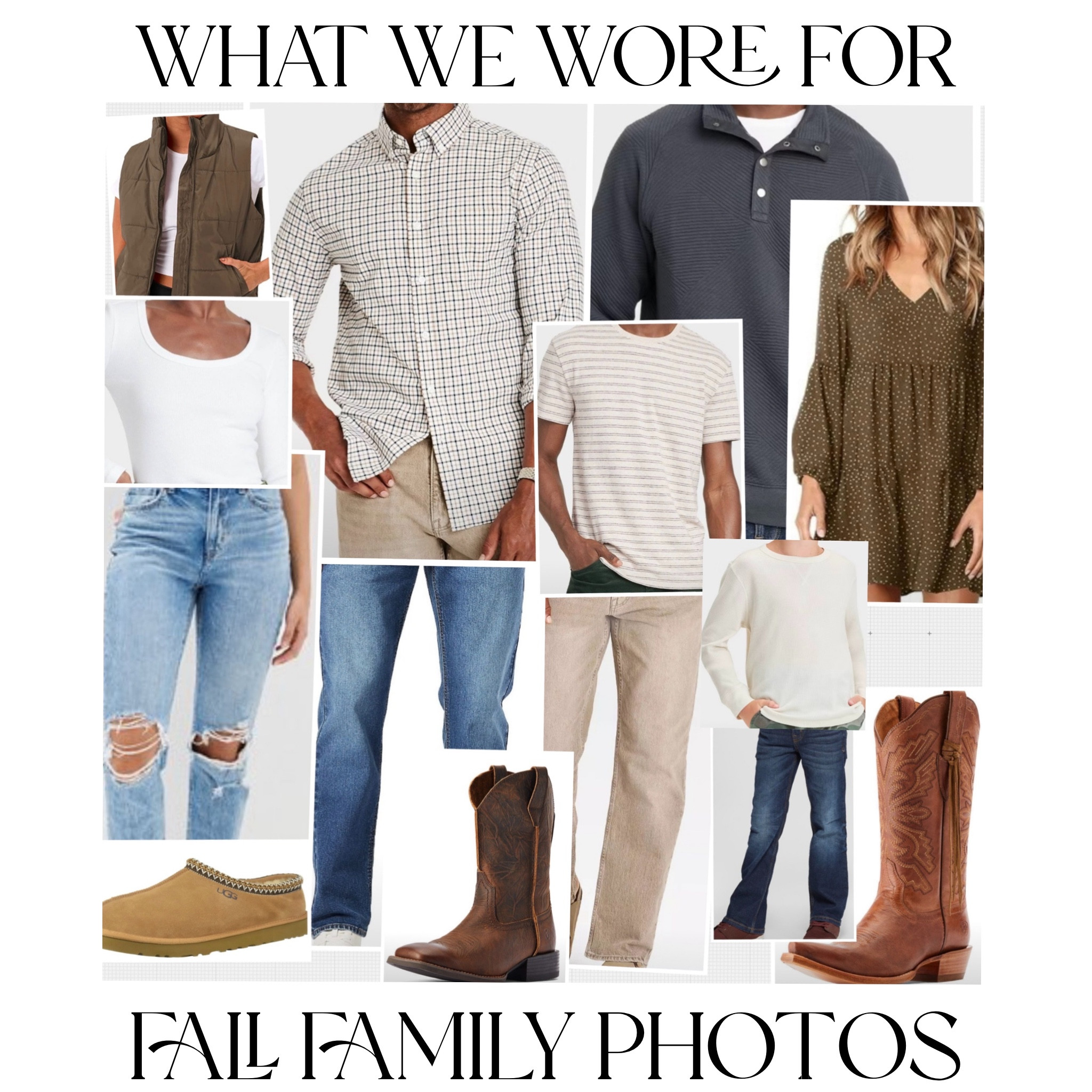 What we wore as a family of 5! 

#LTKOver40 #LTKFamily #LTKSeasonal